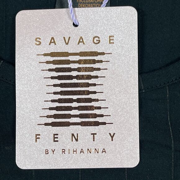 Savage X Fenty Sleep Tank Top Men 2XL Black Modal Round Neck Sleeveless Pullover - Picture 6 of 12